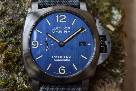 panerai luminor marina titanio/dlc bucherer blue|Introducing the Panerai Luminor Marina Bucherer Blue.